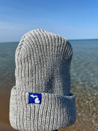 Michigan Knit Beanie – Cuffed Winter Hat, Unisex One Size