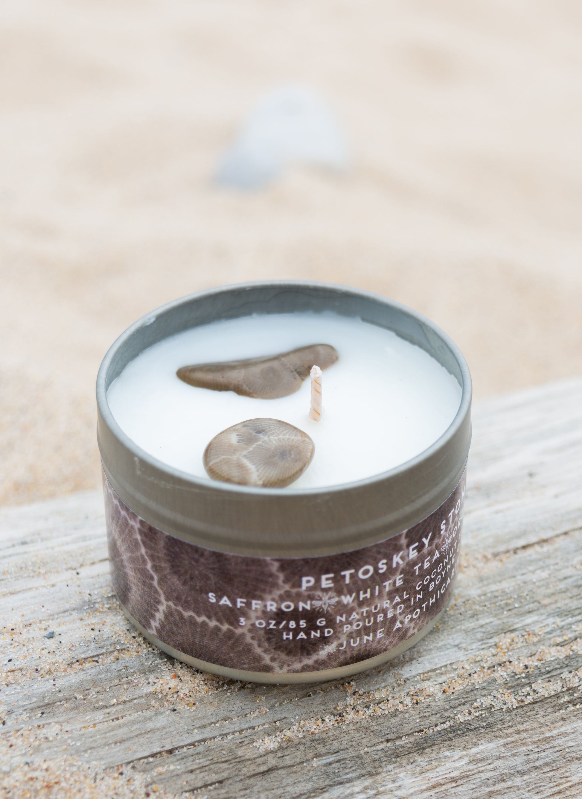 Petoskey Travel Candle with a SURPRISE Inside!