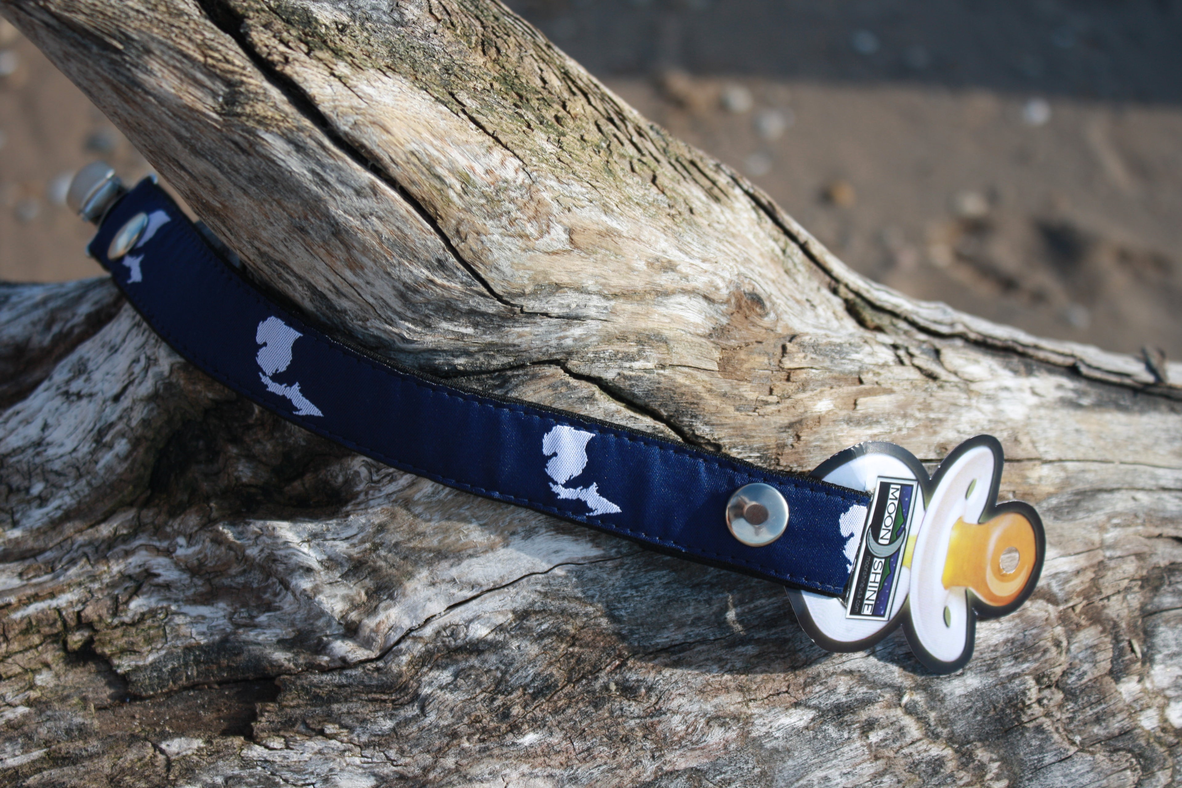 State of Michigan Pacifier Clip Holder